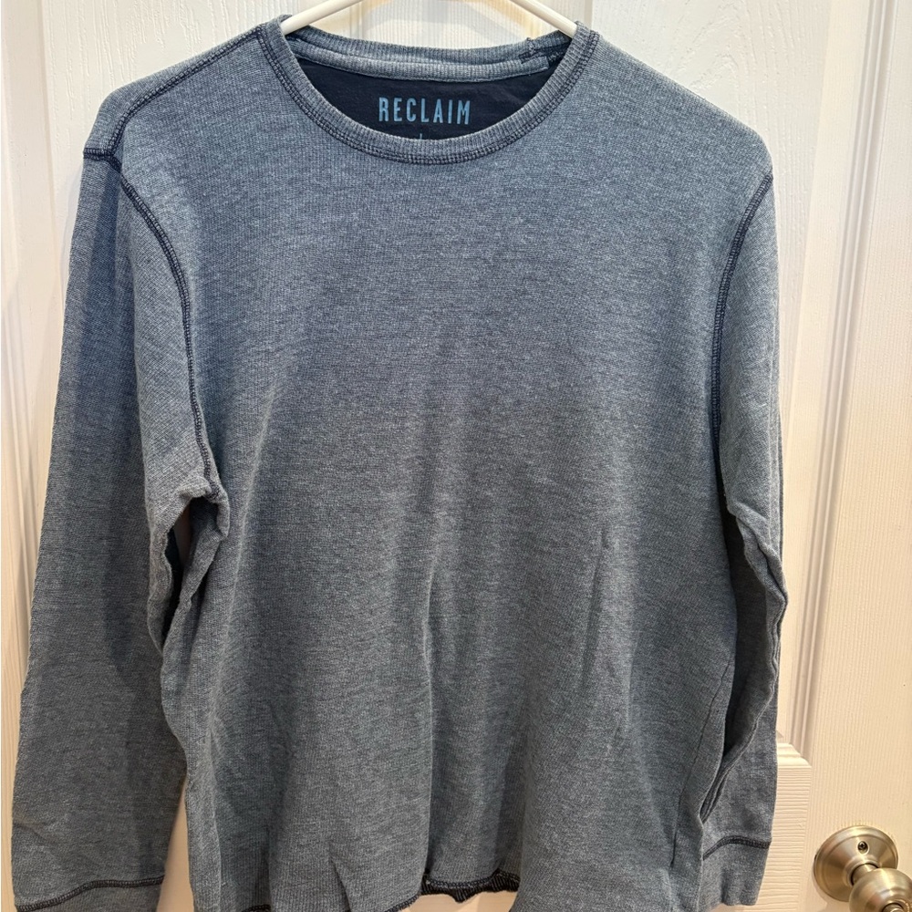 Men's Reclaim long sleeve Gray Shirt